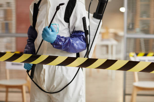 Professional Biohazard technician working in Newbury, NH